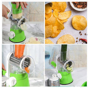 Table Top Drum Grater – Cheese & Vegetable Kitchen Tool