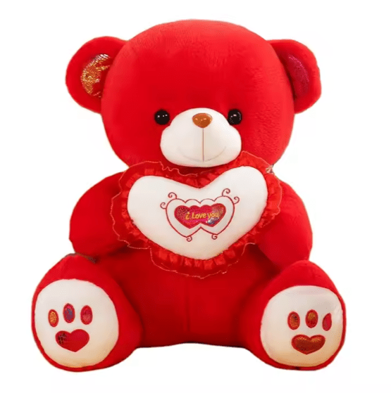 Cute Valentine’s Day Teddy Bear | Romantic Gift for Her